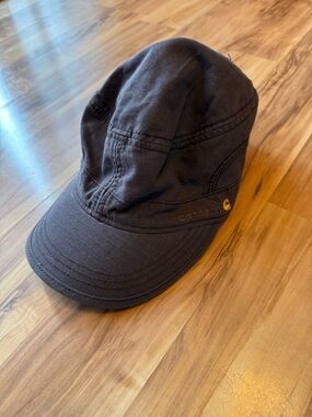Carhartt Men's Grey Canvas Military Cap
